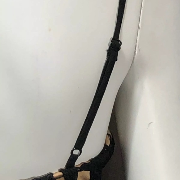 Size 8 Black Overlay With Pink Contrast Slip Short - Picture 6 of 8